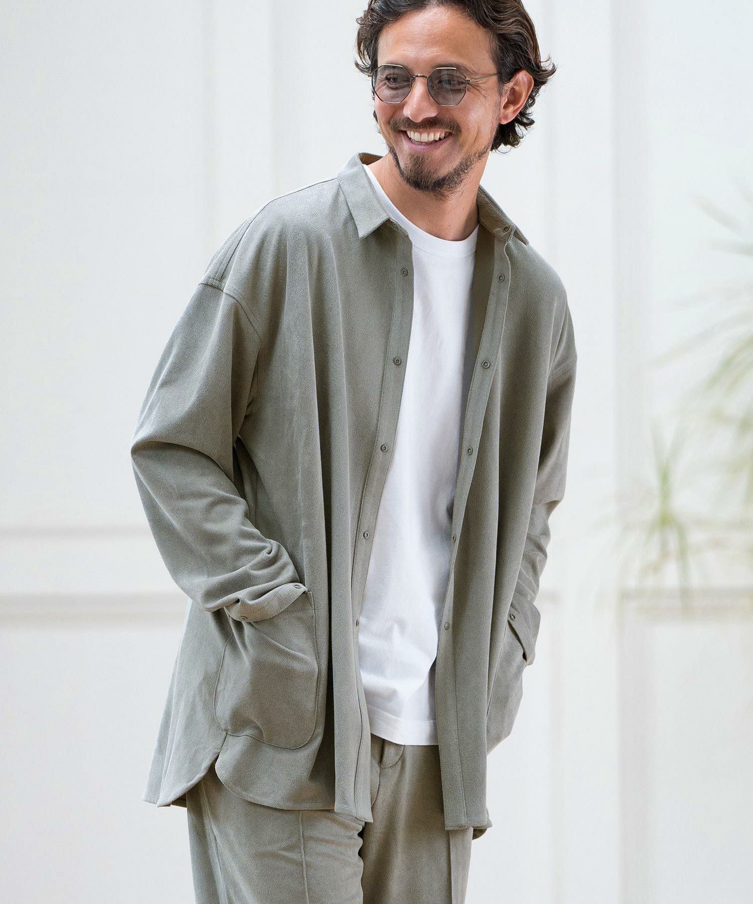 スエードライク/シャツジャケット – CALL&RESPONSE公式オンラインストア