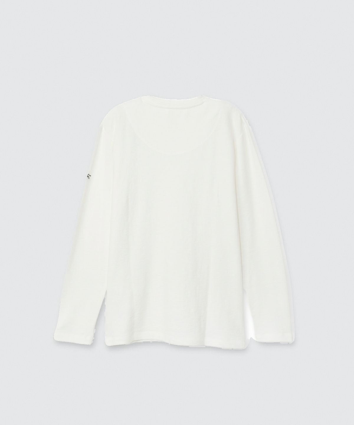 メランジ/Vネック長袖Tシャツ