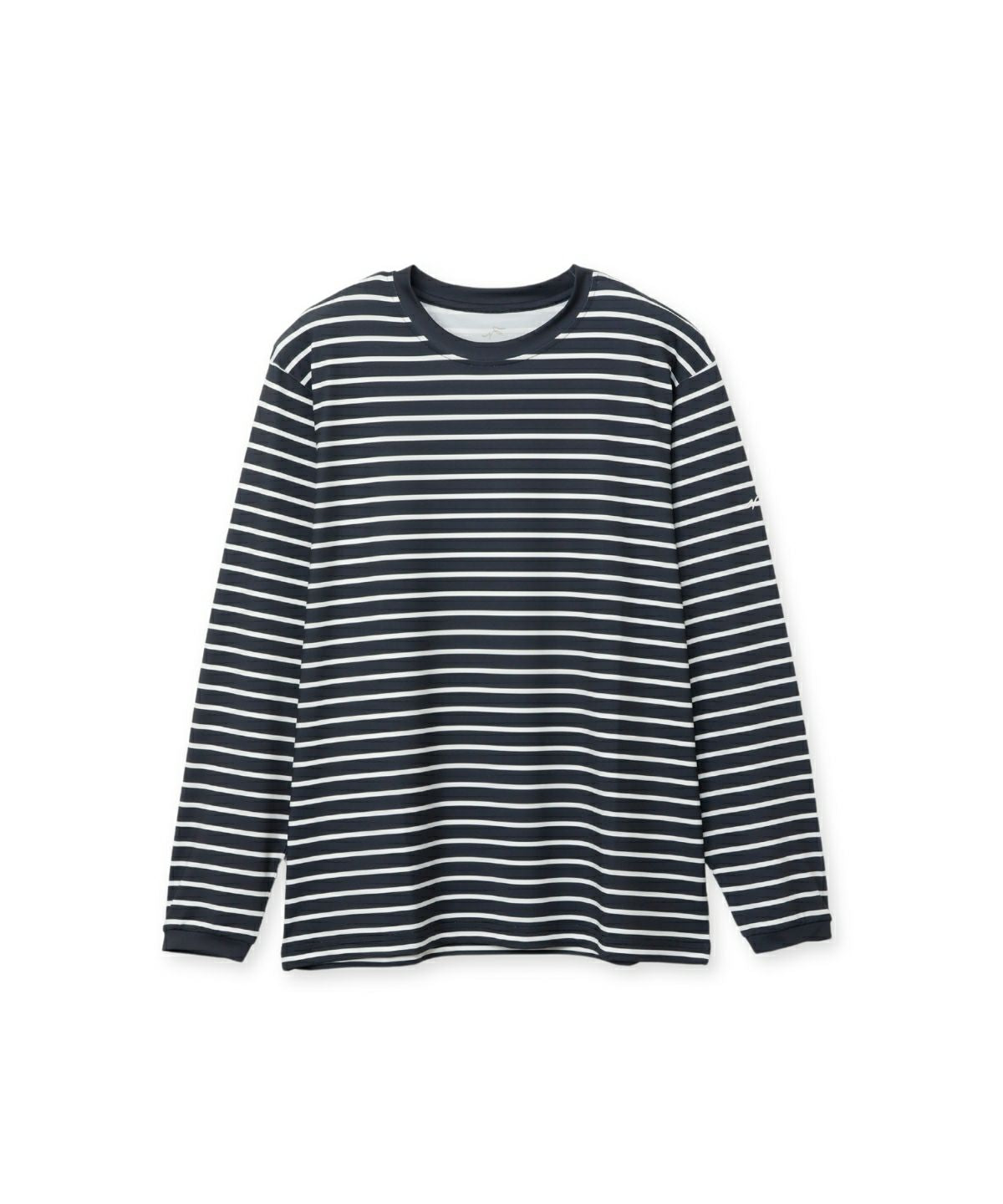 プリント長袖Tシャツ(ボーダー)