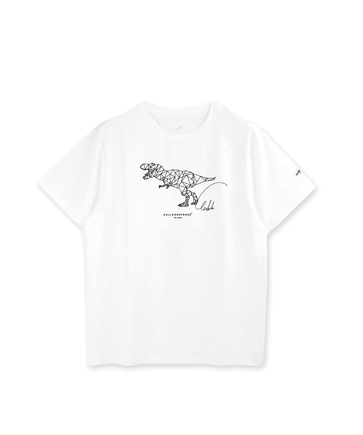 プリント半袖Tシャツ(ティラノサウルス/ジオメトリック)