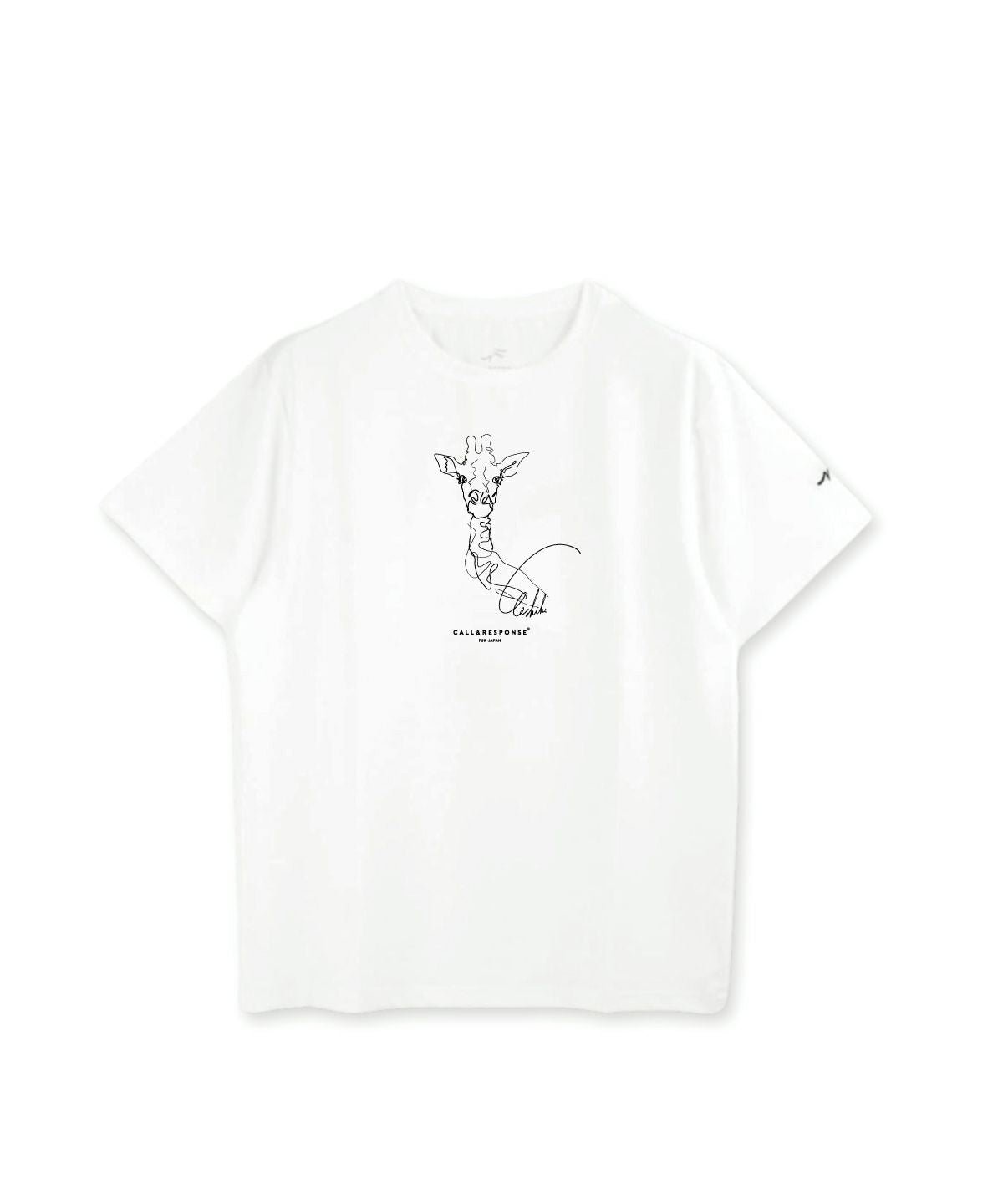 プリント半袖Tシャツ(キリン)