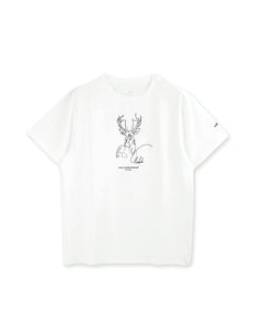 プリント半袖Tシャツ(シカ)