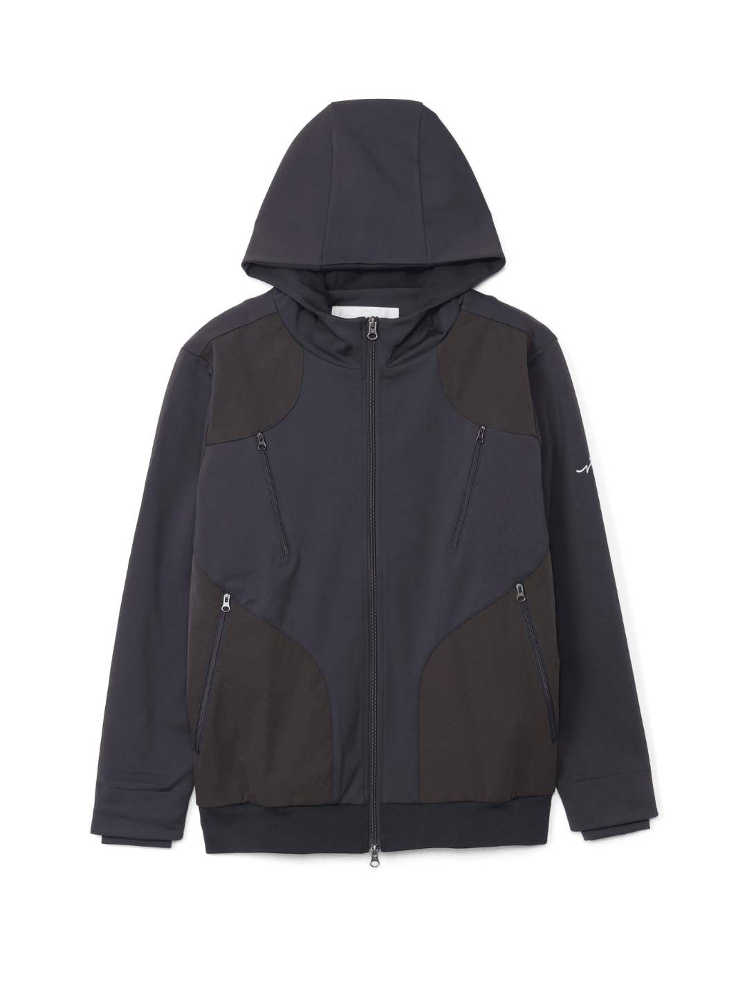 SPEEDWIND/裏起毛切り替えZIPパーカー