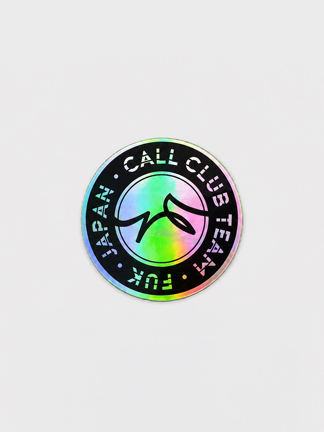 CALL CLUB TEAM 丸型ステッカー 直径50mm
