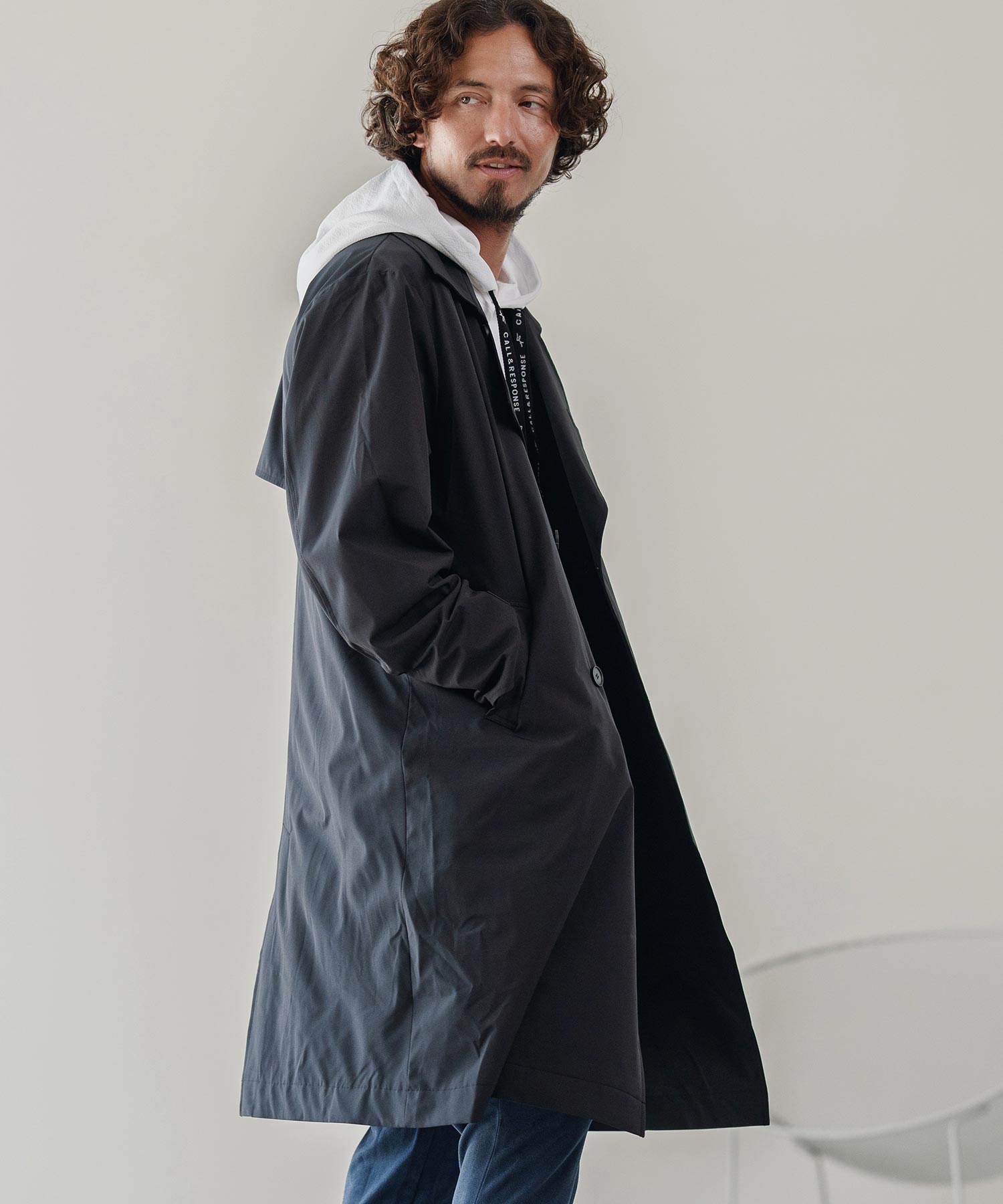 撥水トレンチコート