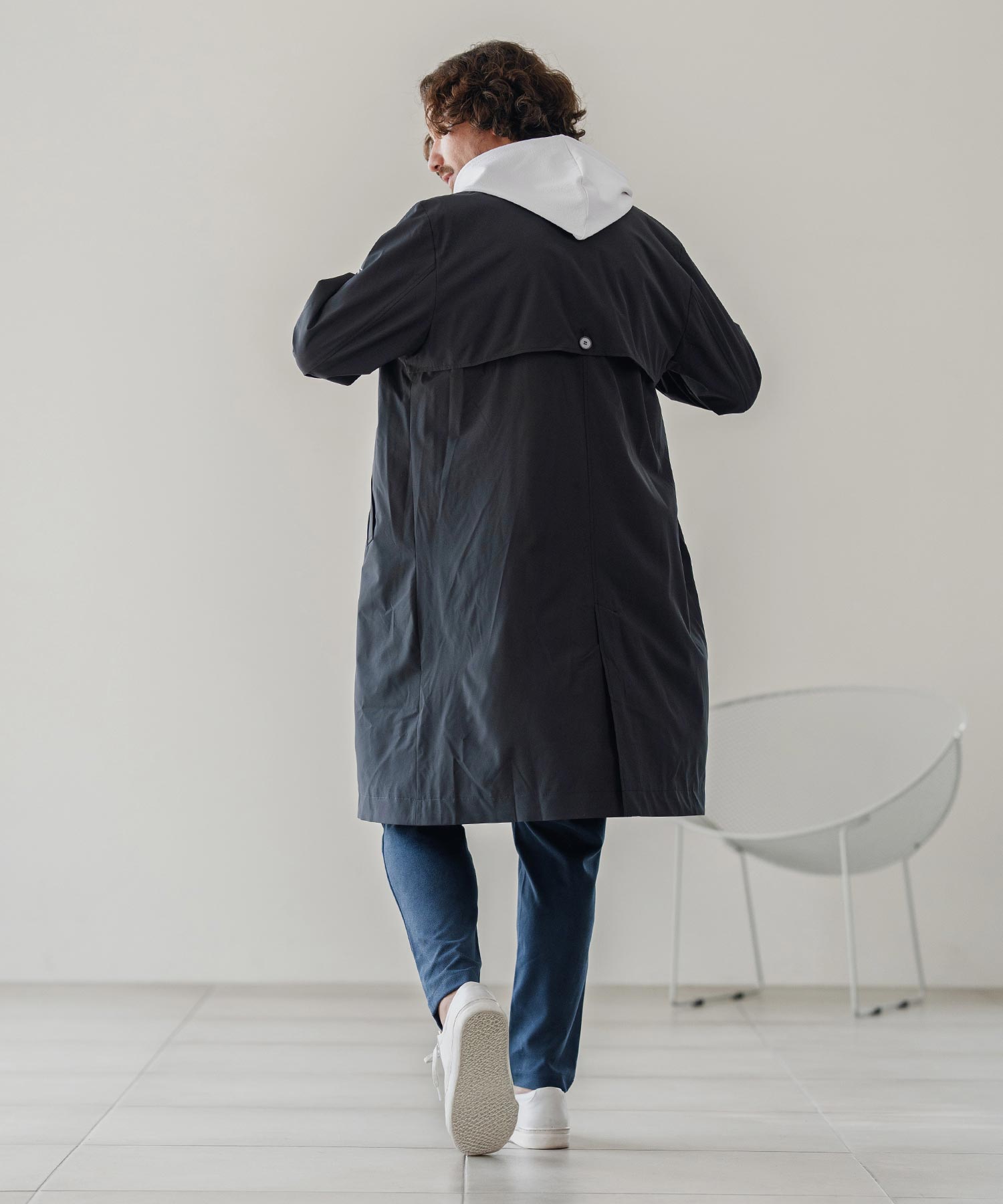 撥水トレンチコート