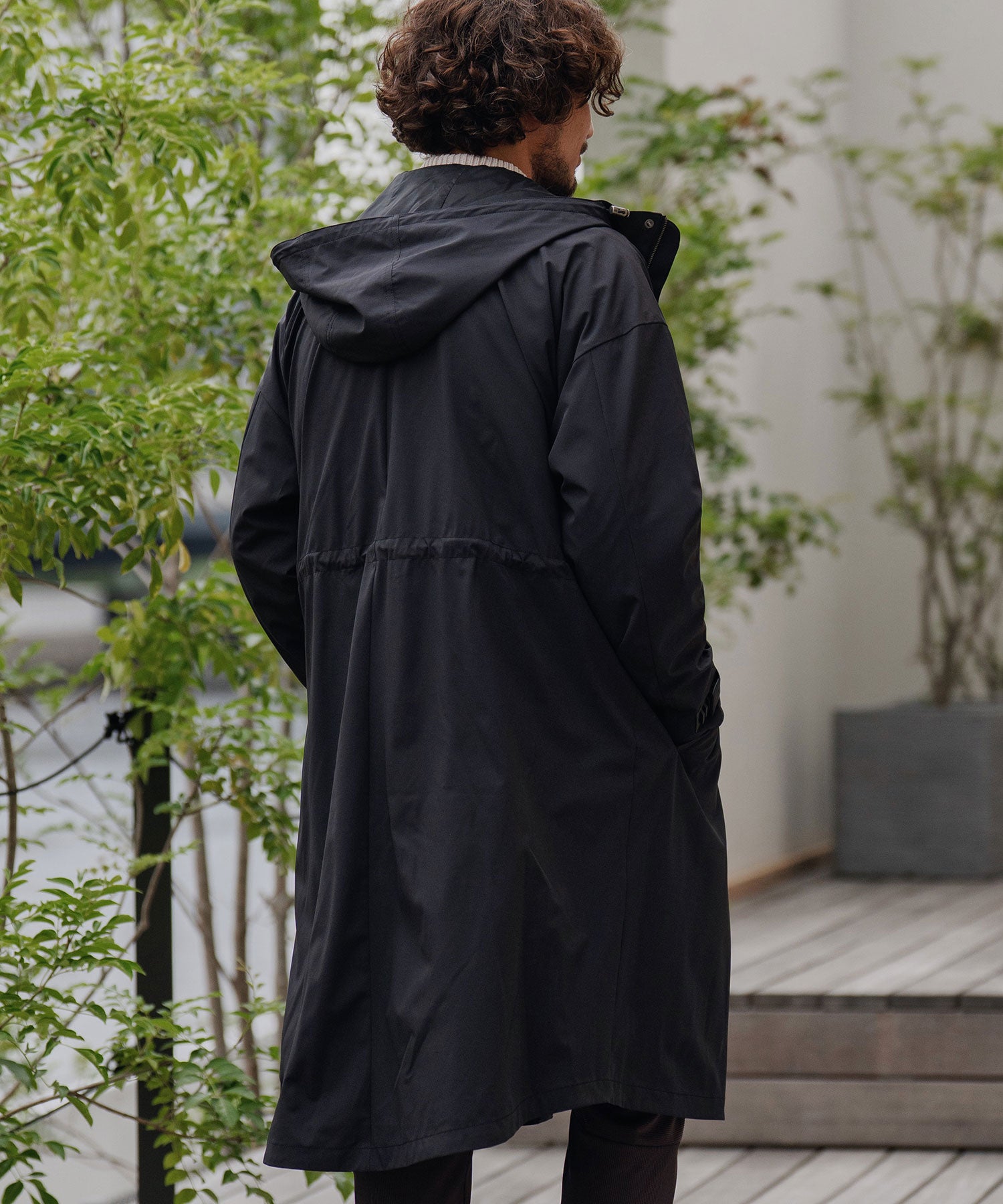 撥水モッズコート