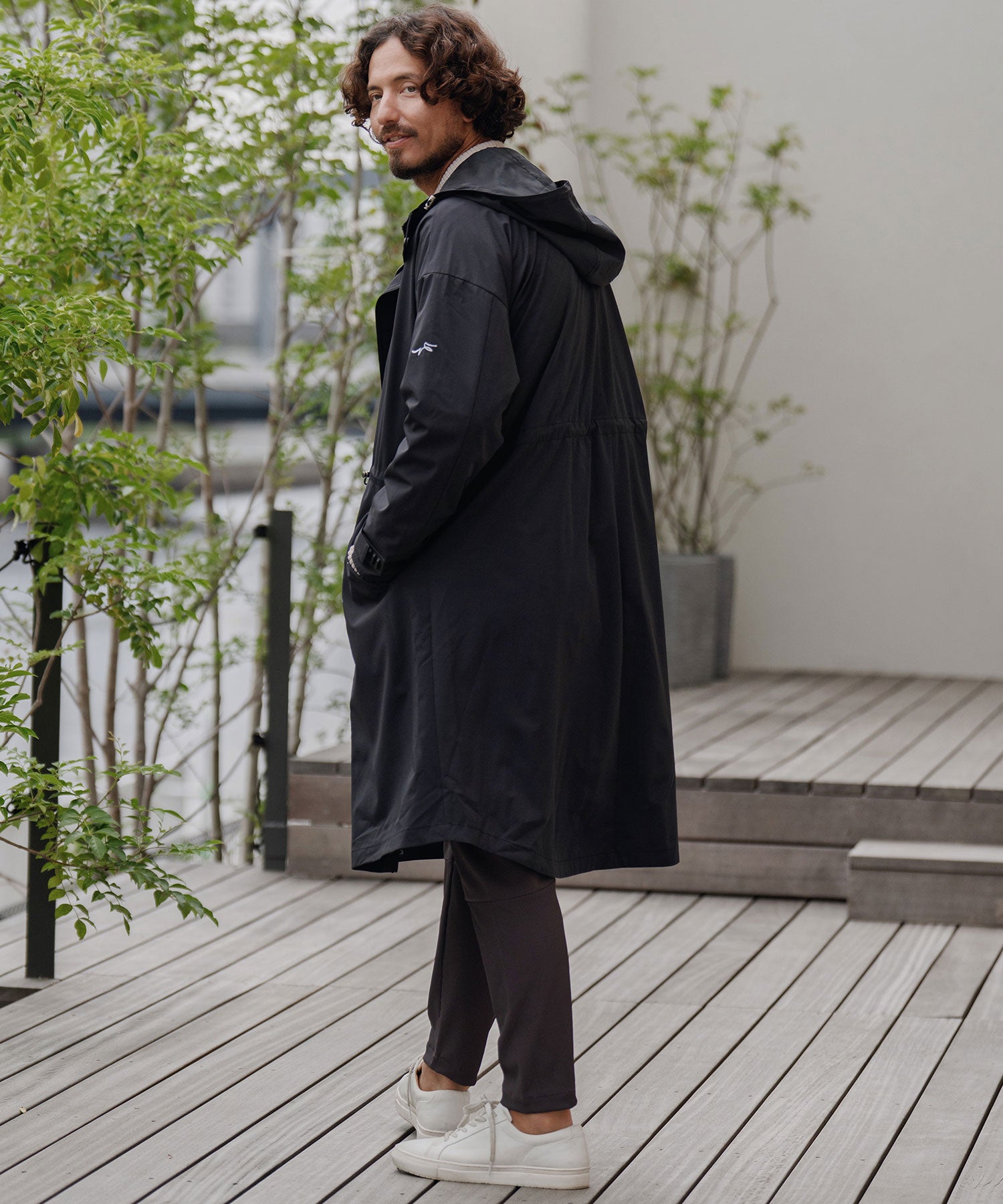 撥水モッズコート