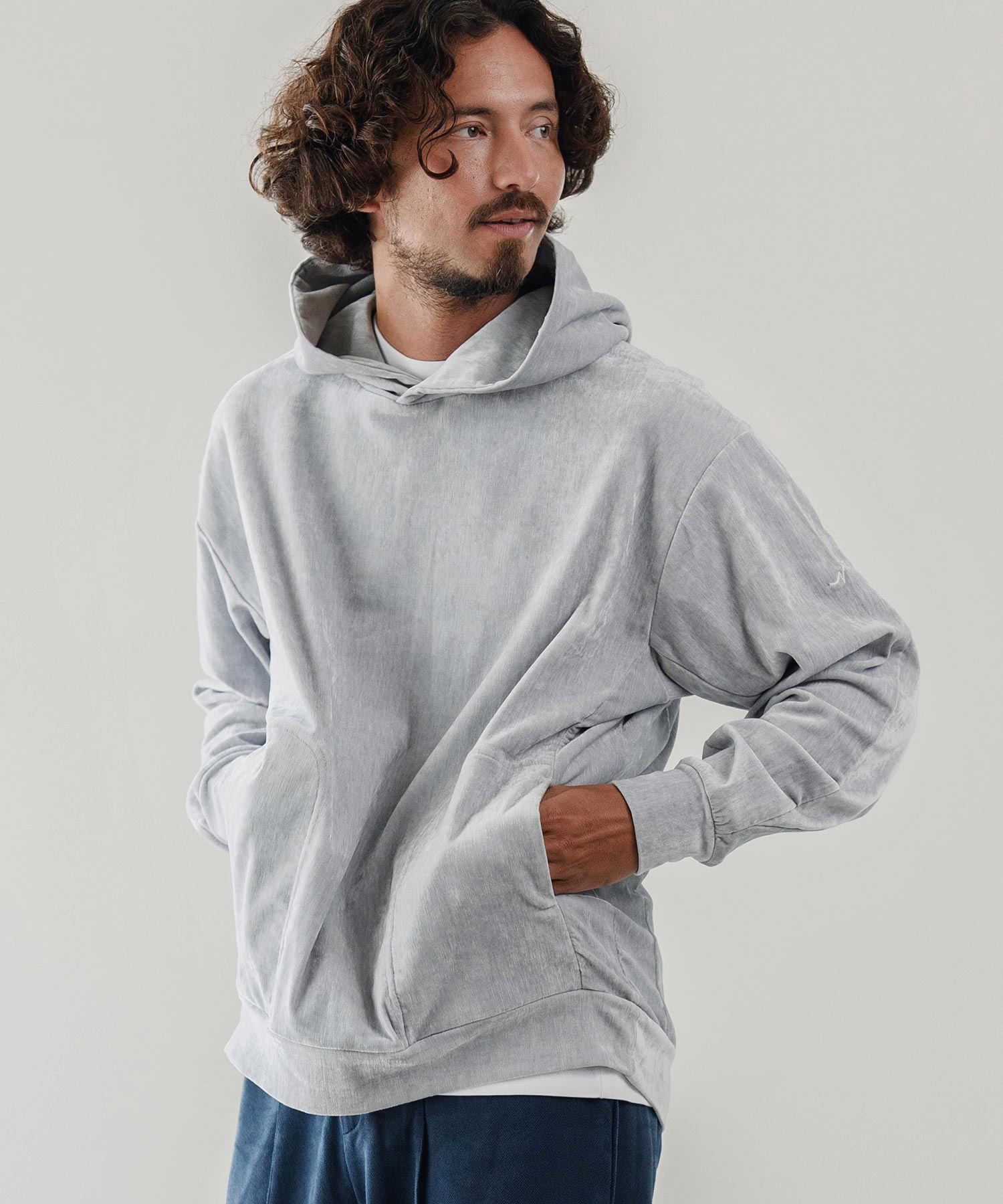 ビンテージベロア/プルパーカー