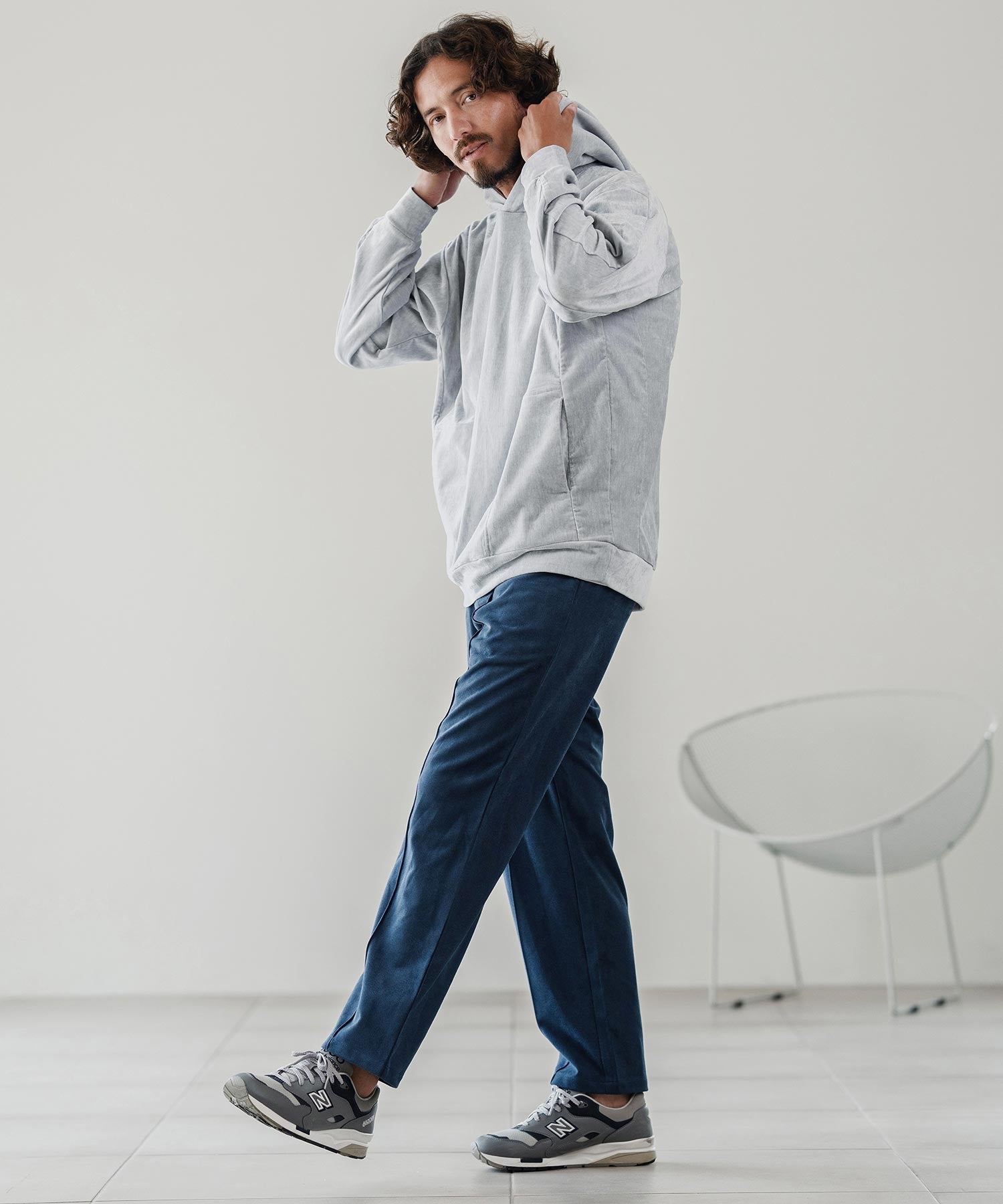 ビンテージベロア/プルパーカー