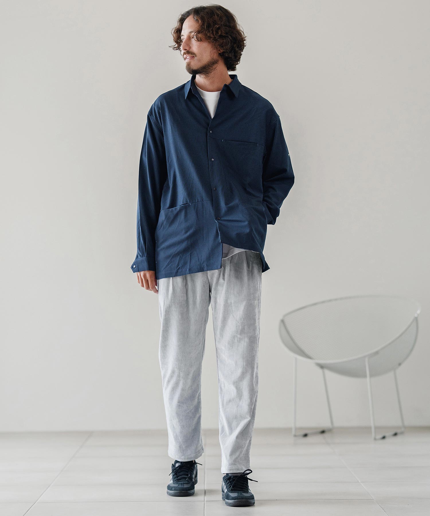 ビンテージベロア/タックパンツ