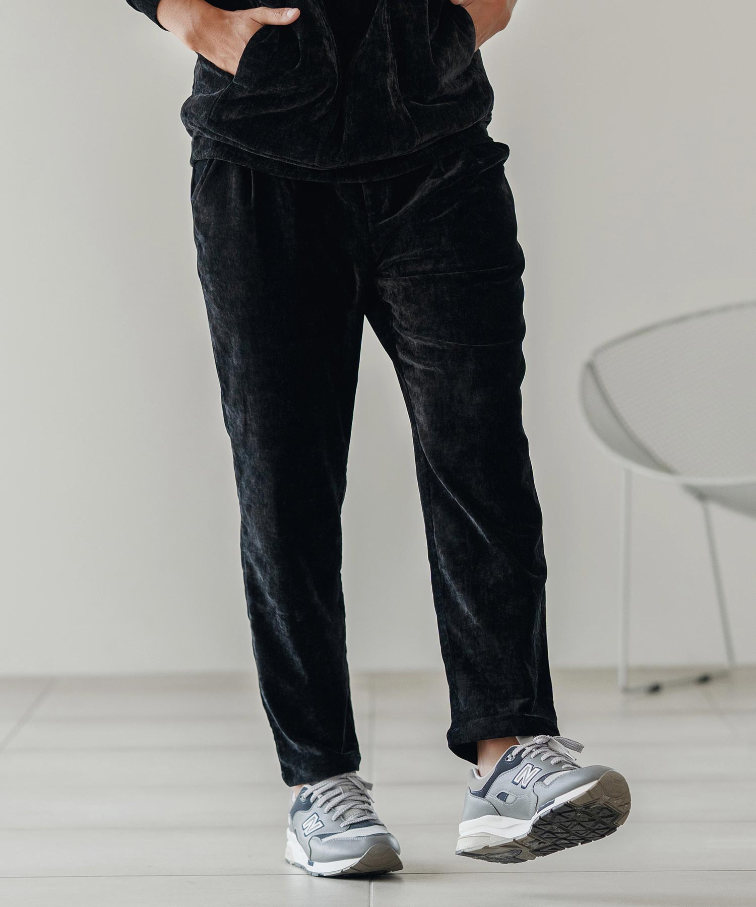 ビンテージベロア/タックパンツ