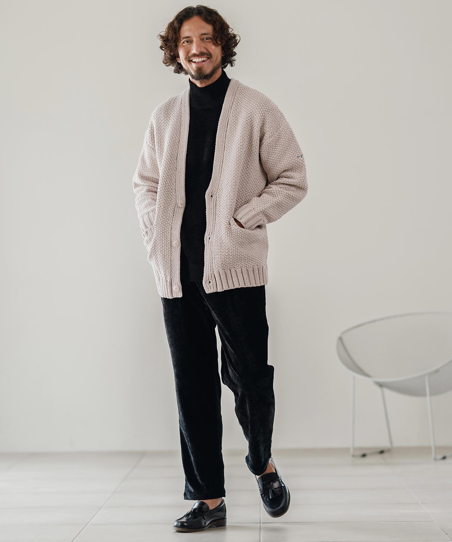 ビンテージベロア/タックパンツ