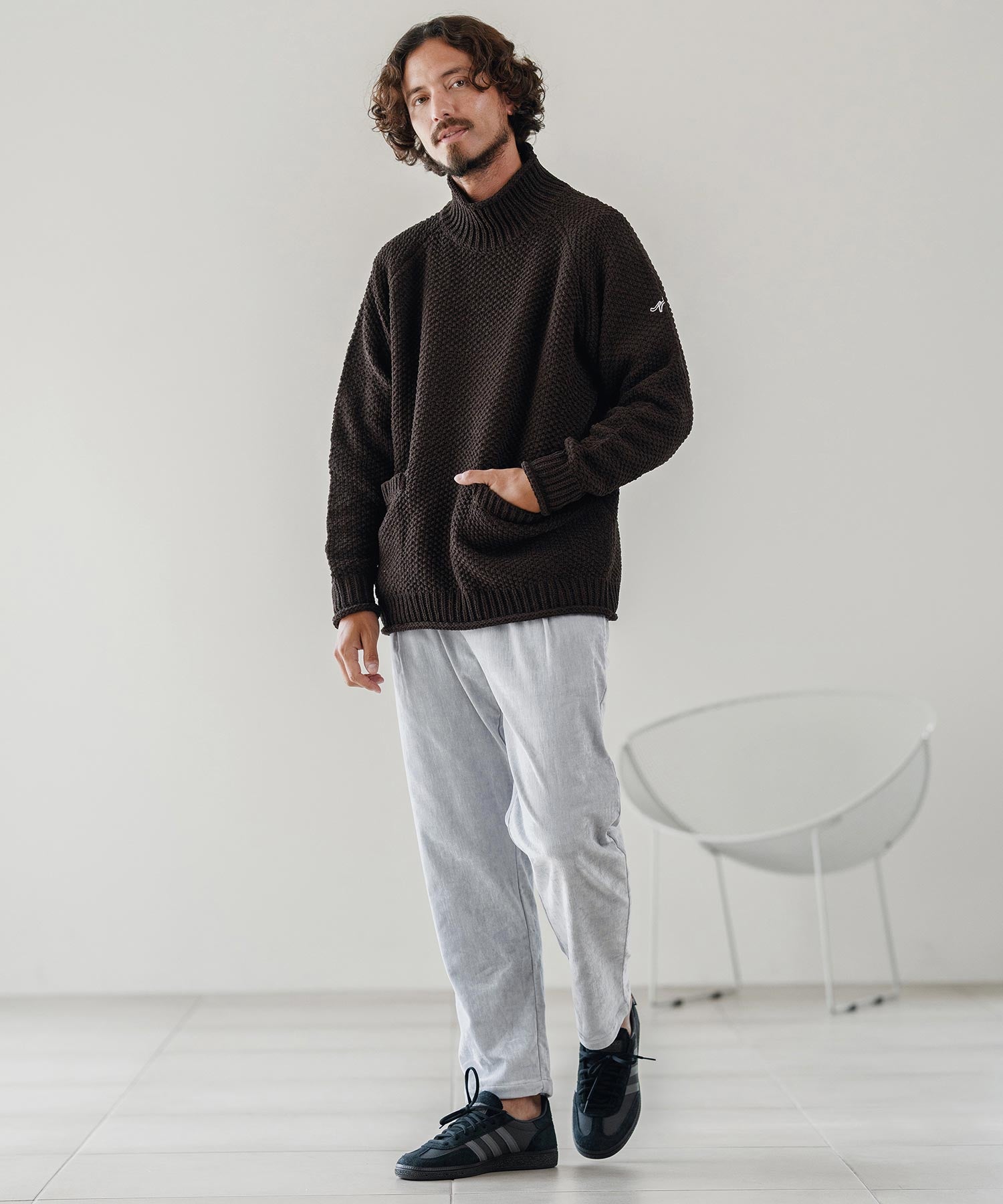 ビンテージベロア/タックパンツ