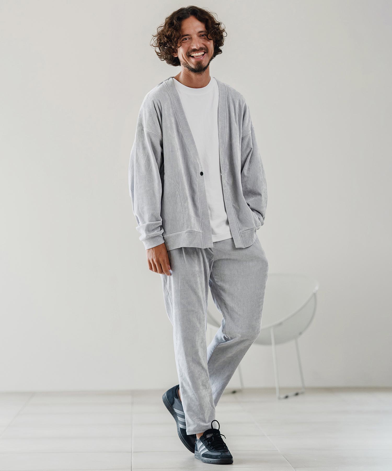 ビンテージベロア/タックパンツ