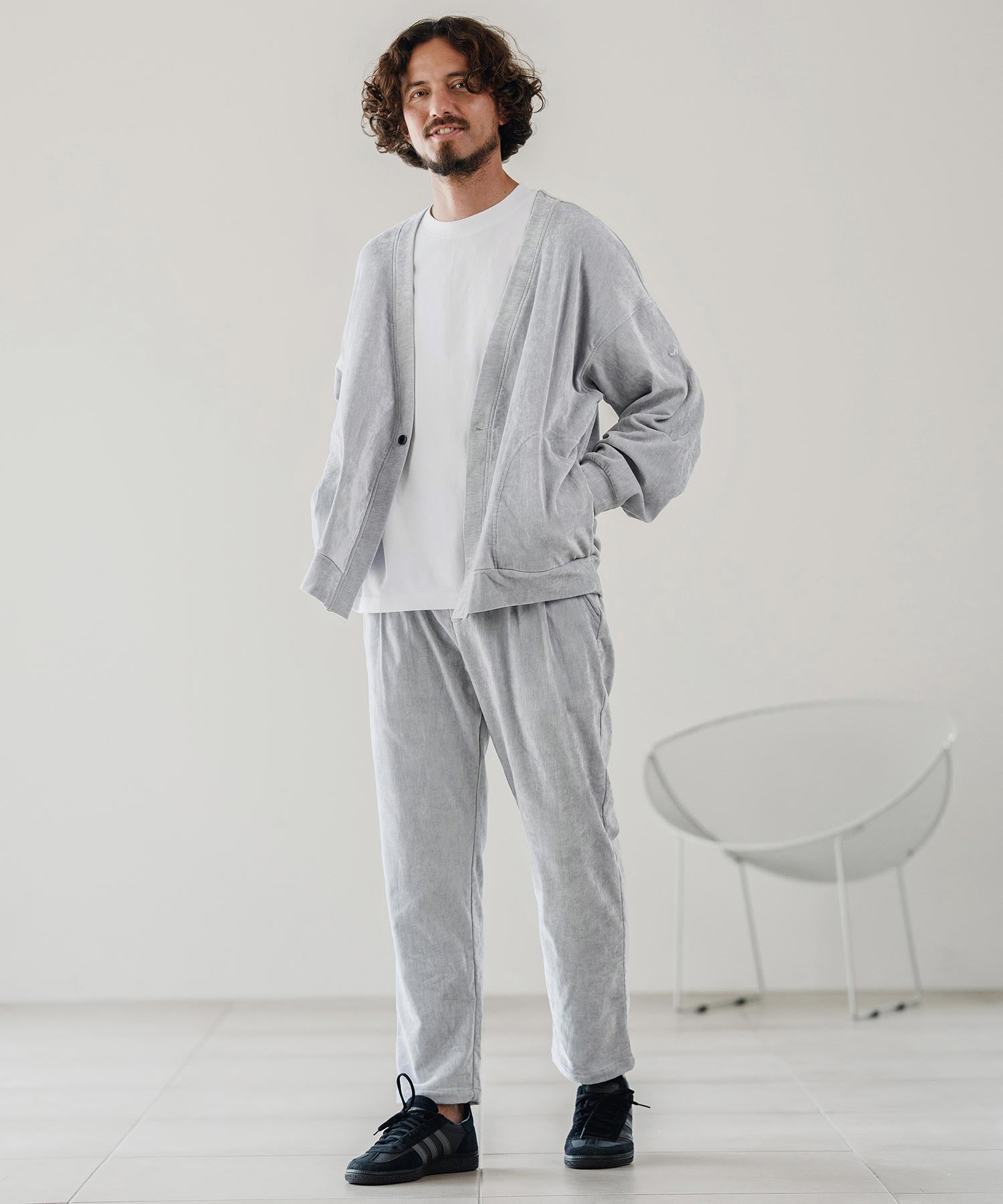 ビンテージベロア/タックパンツ