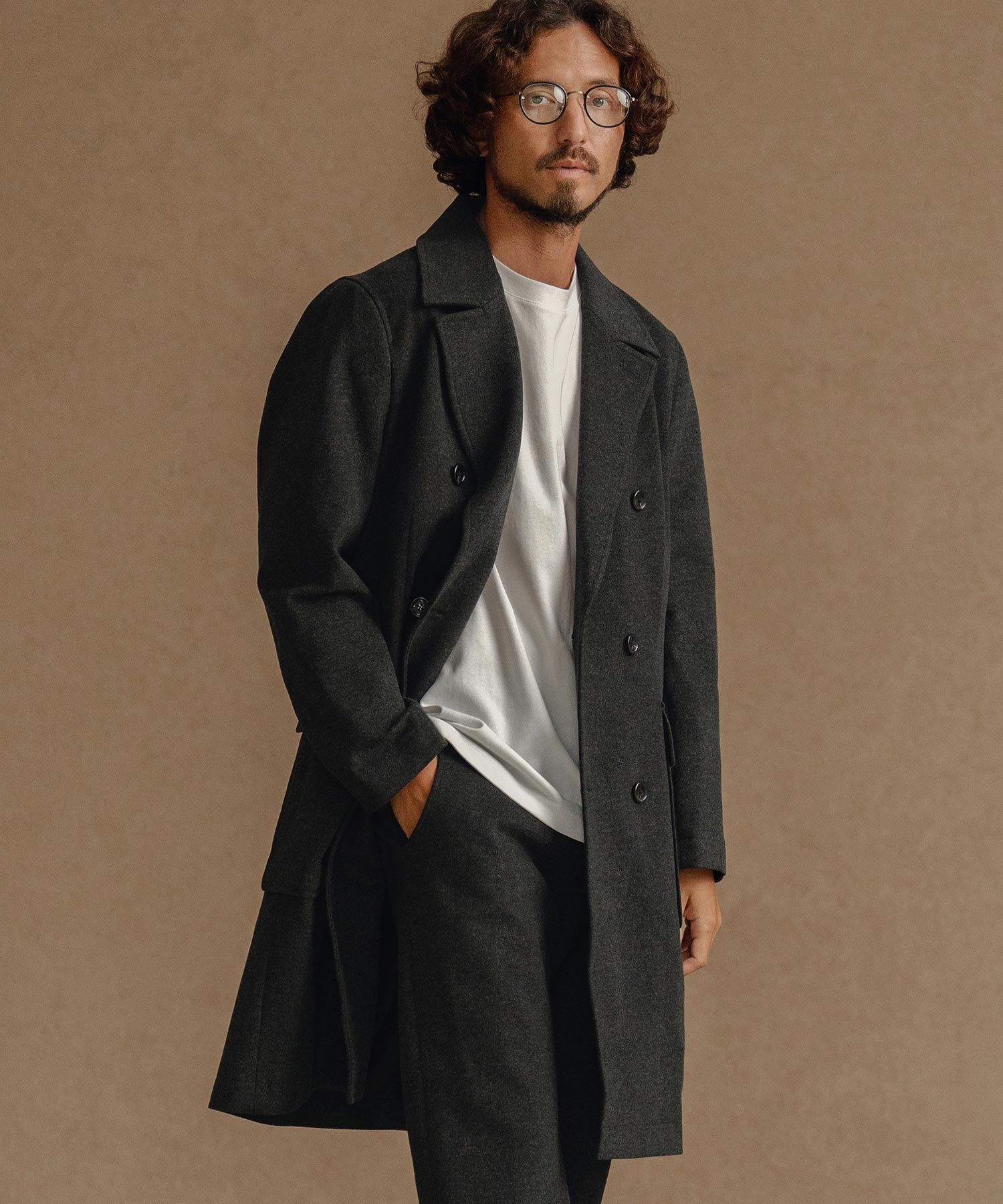 スーパーストレッチ/ロングPコート