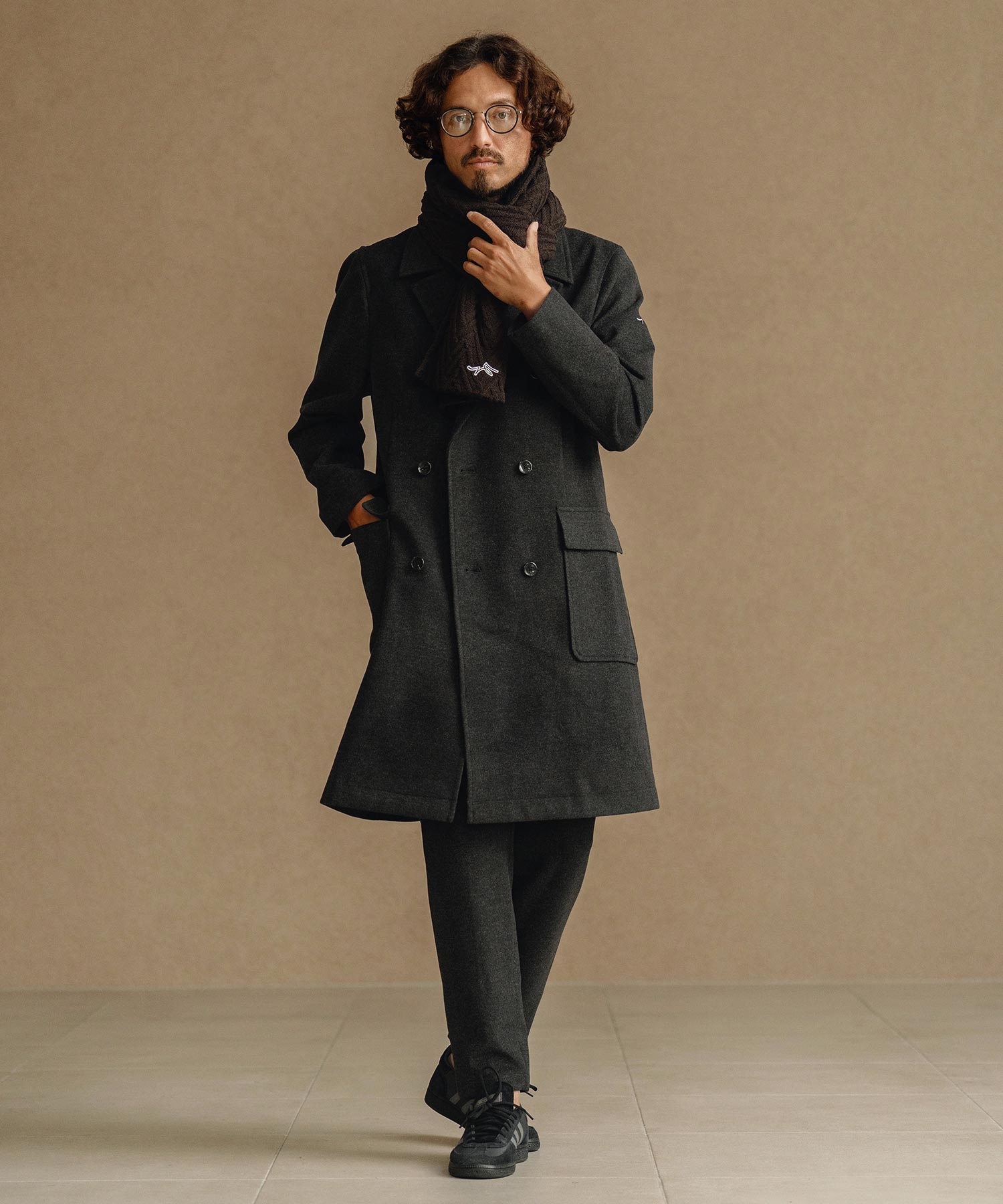 スーパーストレッチ/ロングPコート