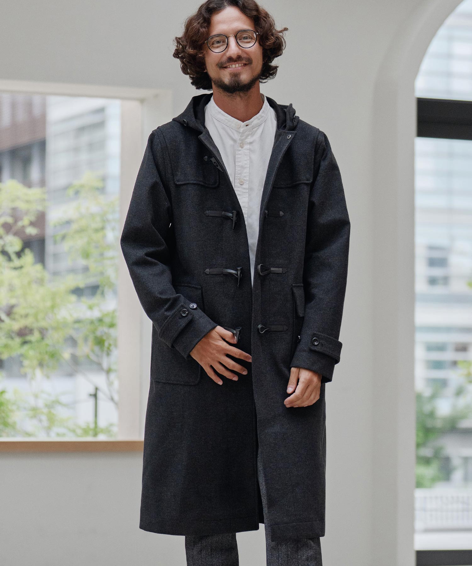 スーパーストレッチ/ダッフルコート