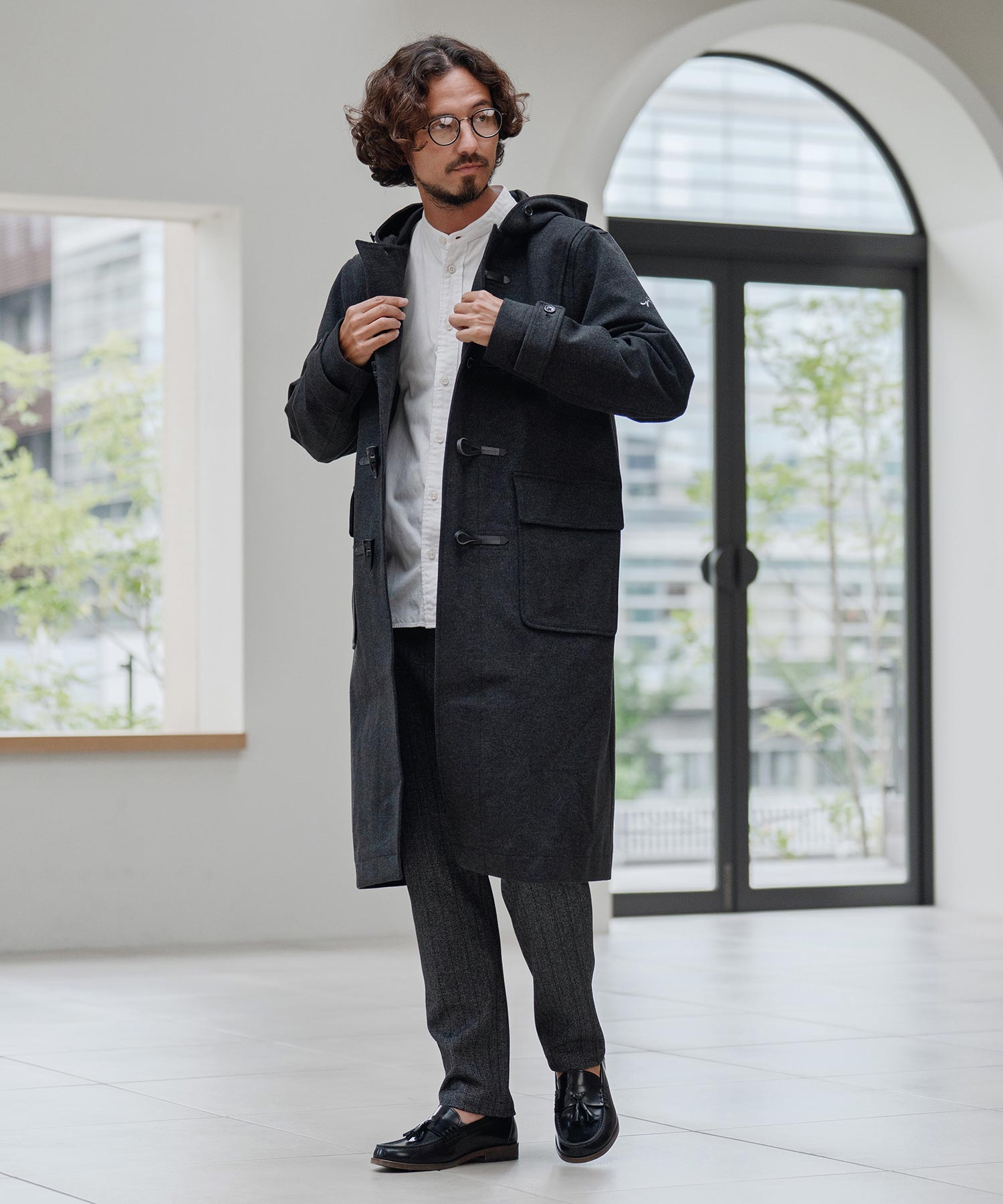 スーパーストレッチ/ダッフルコート