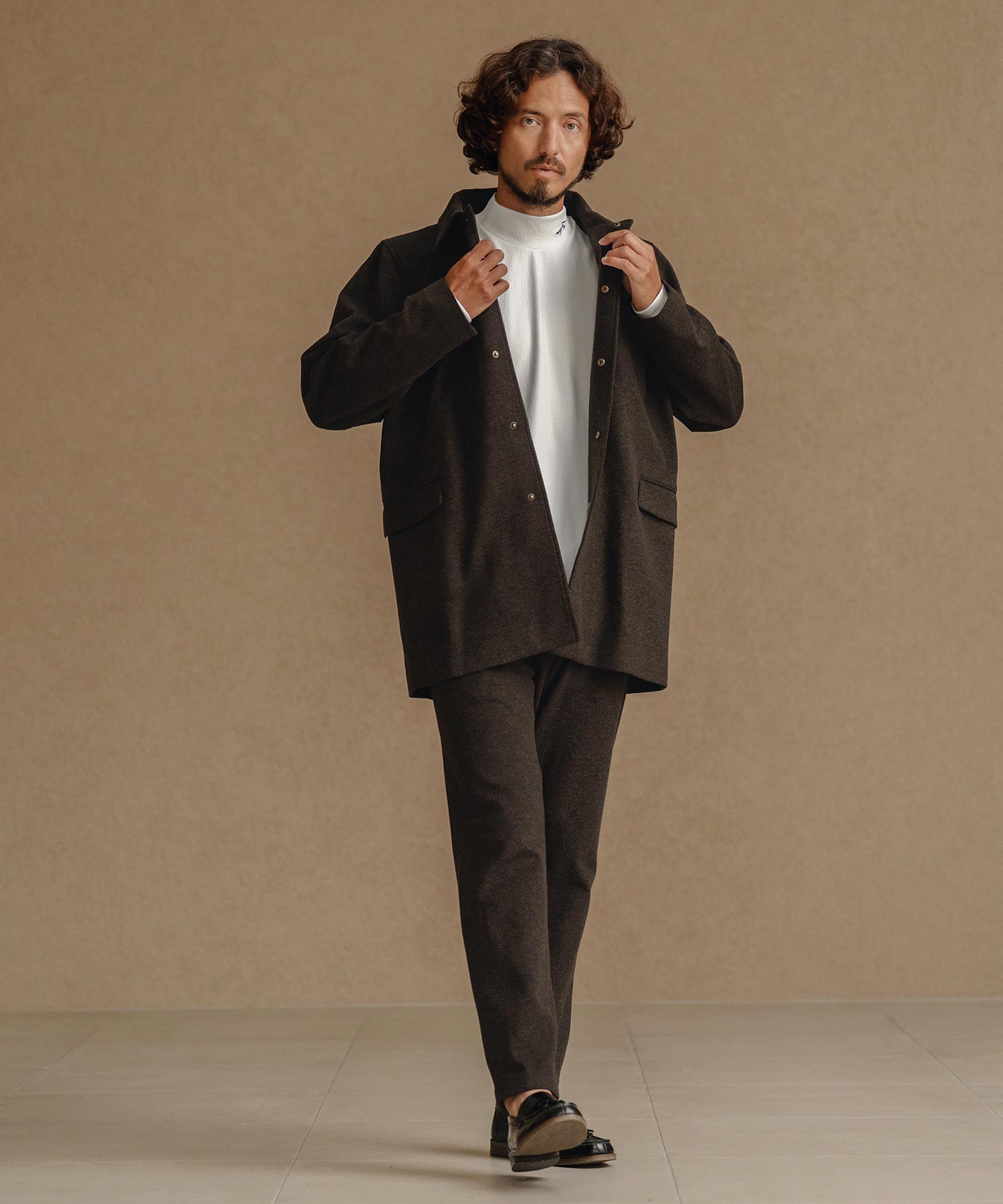 スーパーストレッチ/ステンカラーコート