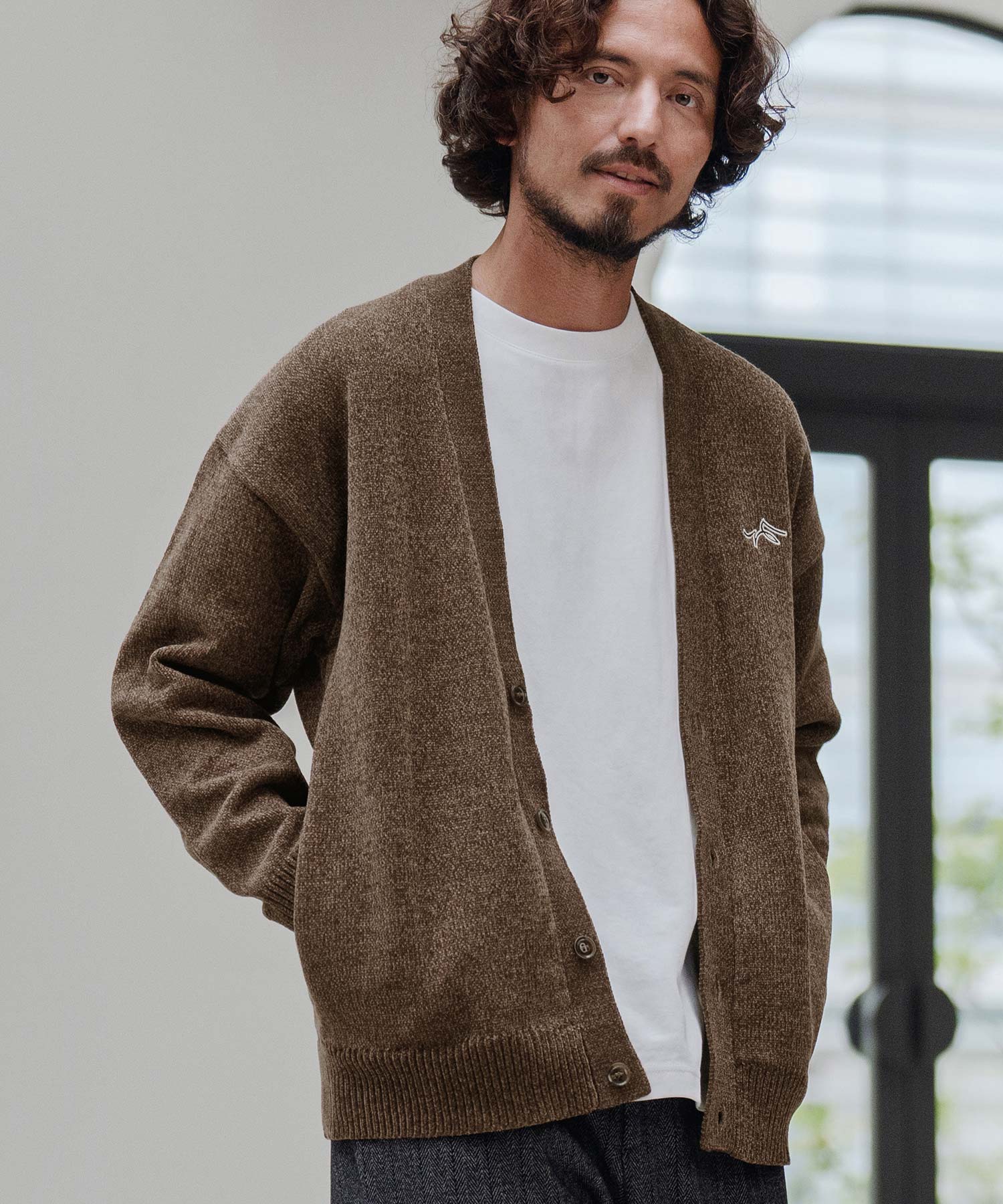 サイセンタク/ニットカーディガン