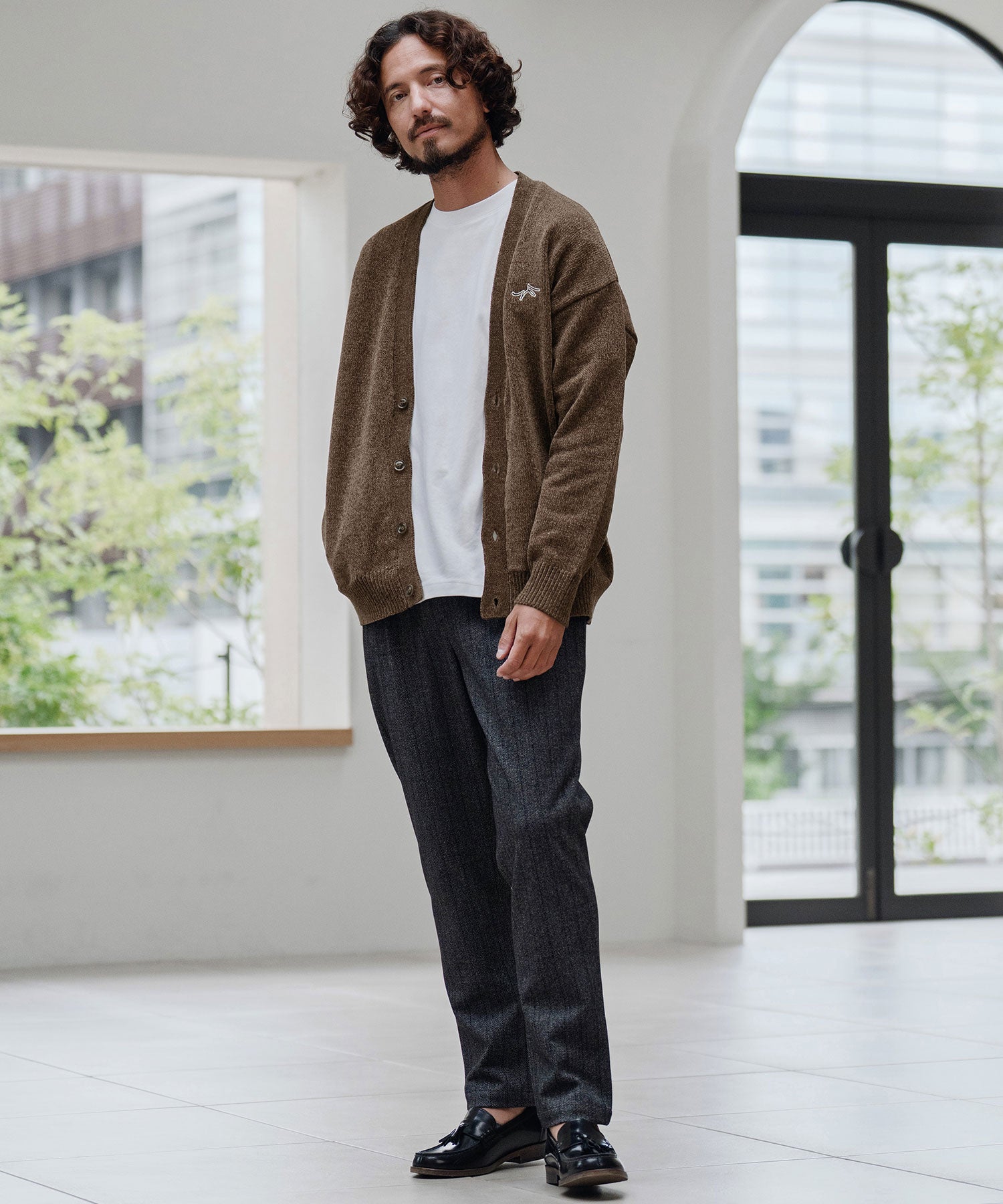 サイセンタク/ニットカーディガン