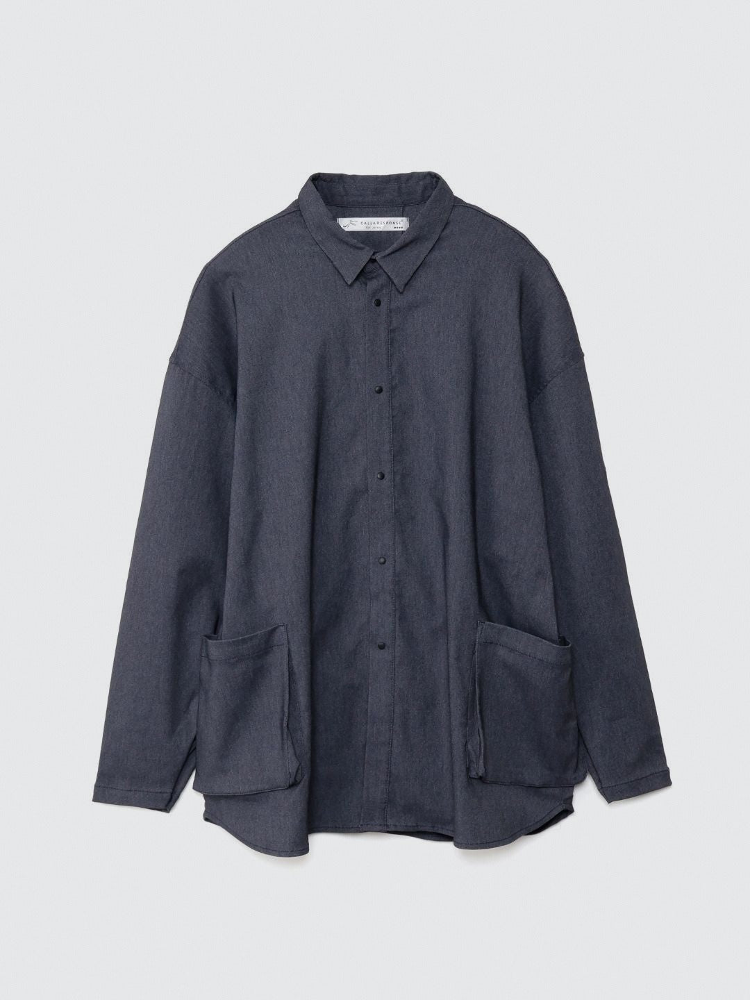 ストレッチデニムシャツジャケット