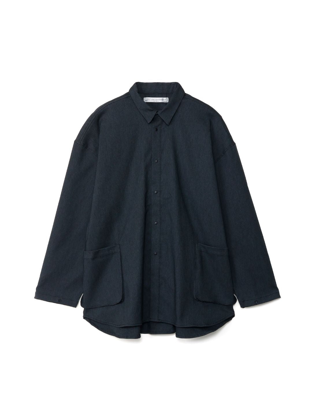 ストレッチデニムシャツジャケット