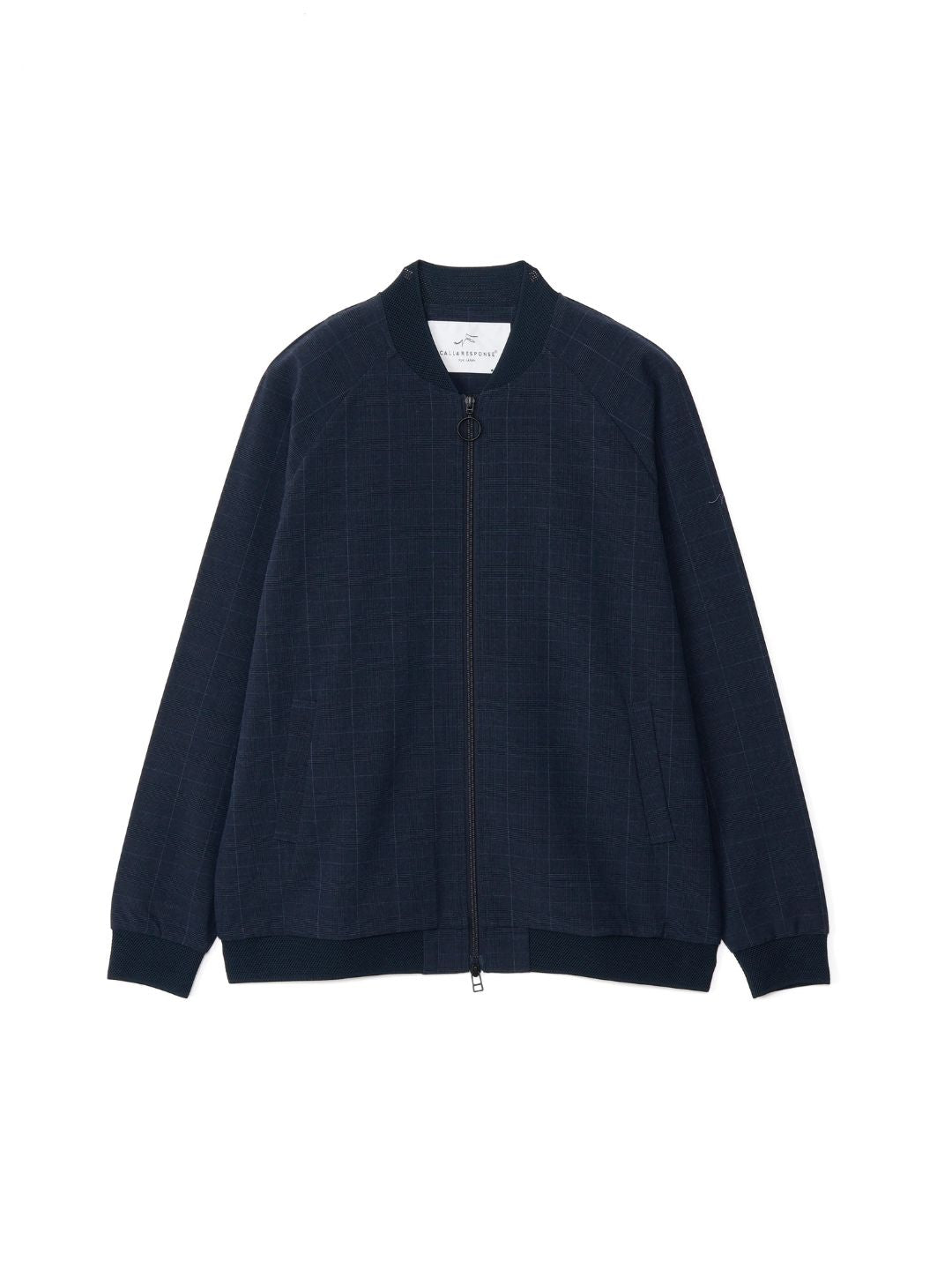グレンチェックMA-1ブルゾン