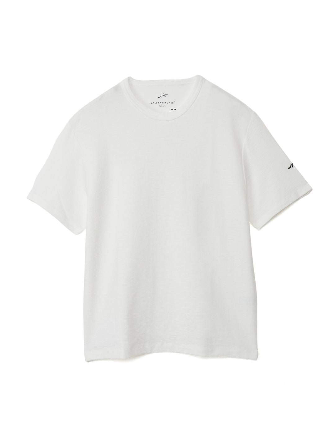 メランジクルー半袖Tシャツ