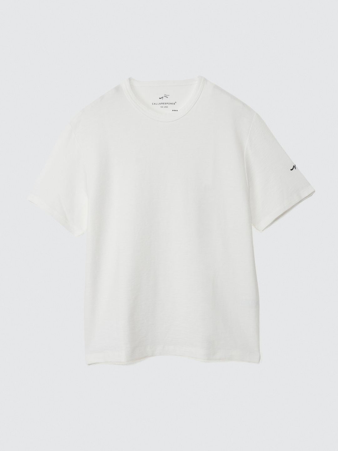 メランジクルー半袖Tシャツ