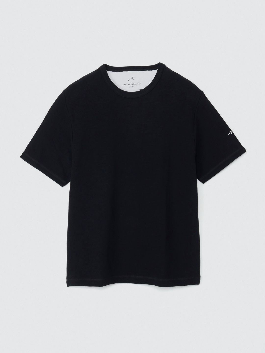 メランジクルー半袖Tシャツ