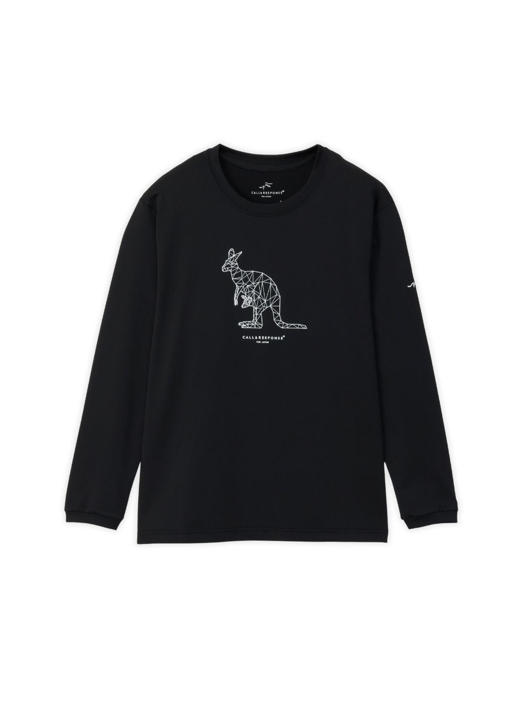 プリント長袖Tシャツ(カンガルー)