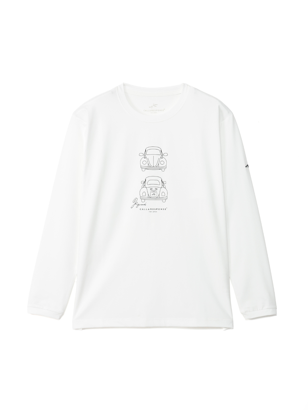 プリント長袖Tシャツ(クルマ)