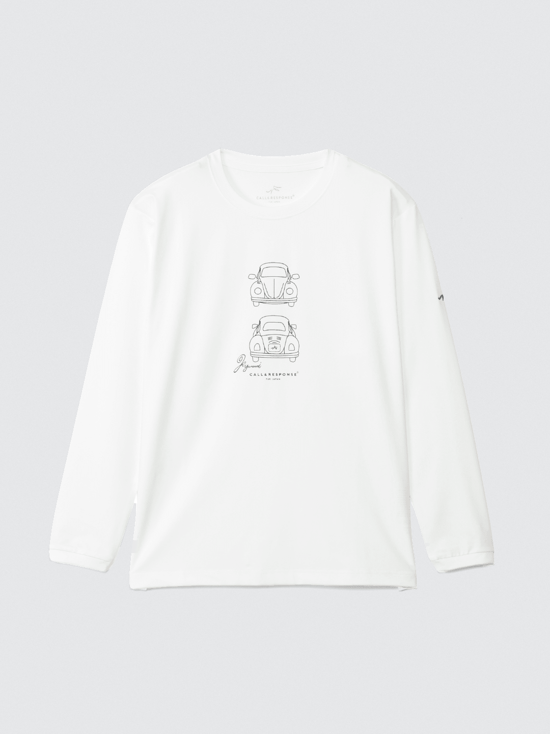 プリント長袖Tシャツ(クルマ)