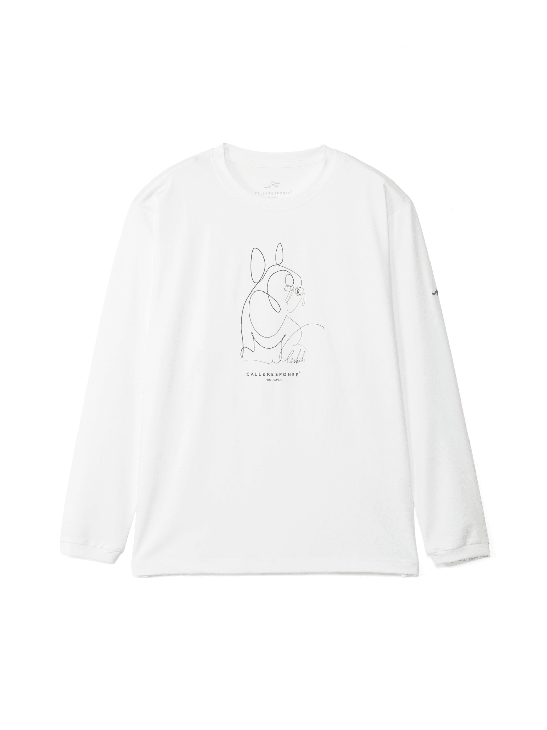 プリント長袖Tシャツ(フレンチブル)
