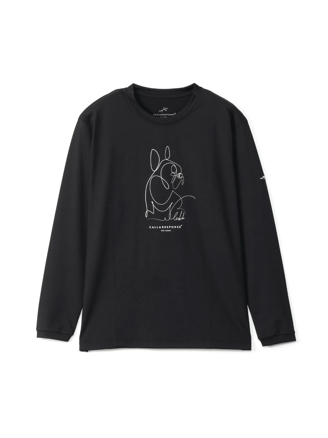 プリント長袖Tシャツ(フレンチブル)