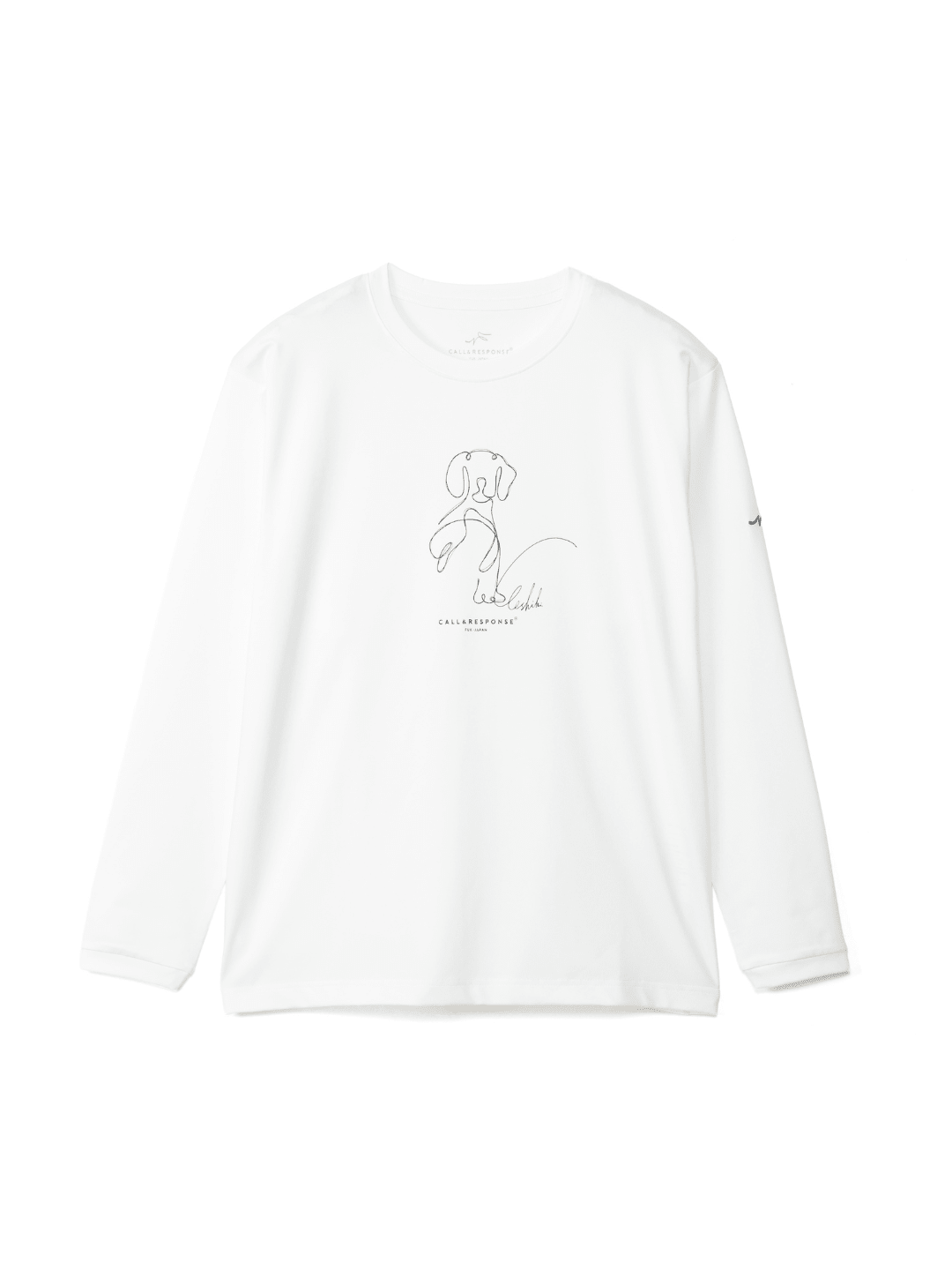 プリント長袖Tシャツ(ラクガキドッグ)