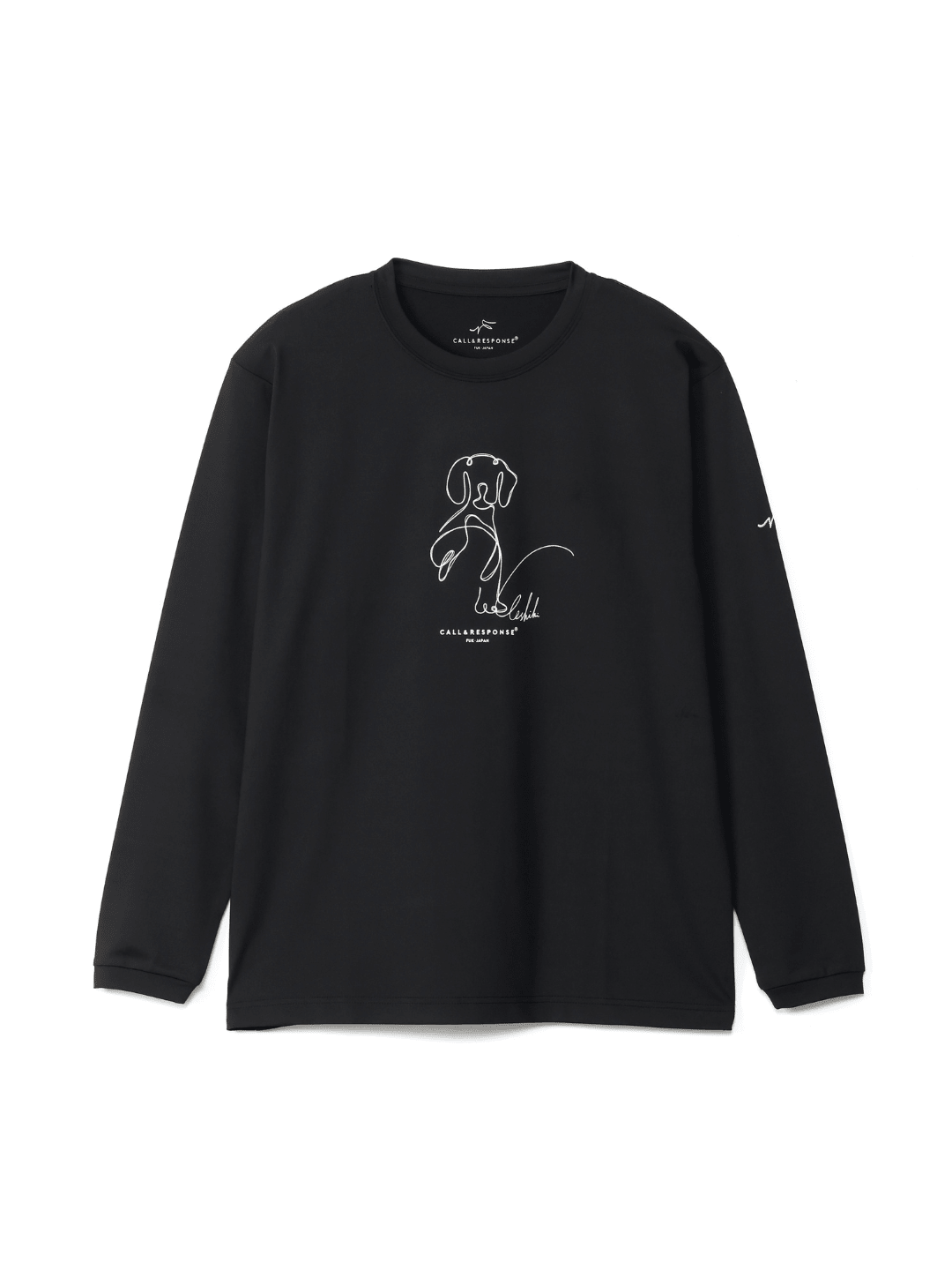 プリント長袖Tシャツ(ラクガキドッグ)