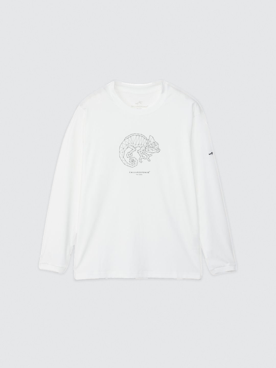 プリント長袖Tシャツ(カメレオン)