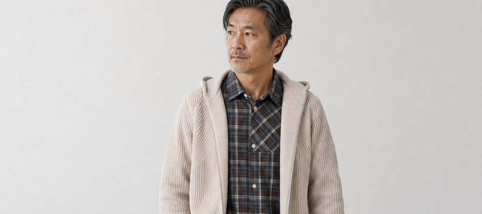 【50代メンズ】「なんとなく地味に見える」が解決。50代から始める秋の色選び