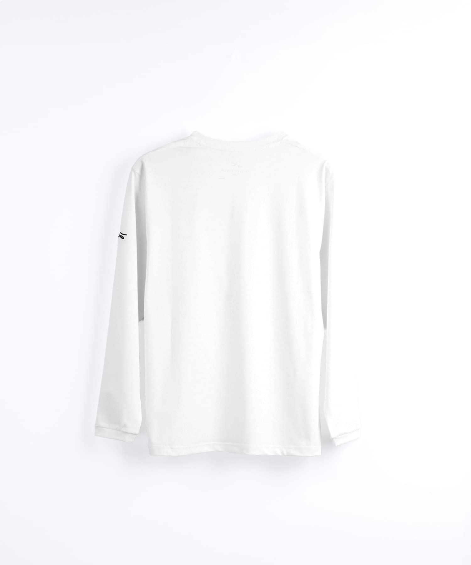 プリント長袖Tシャツ(宇宙飛行士)