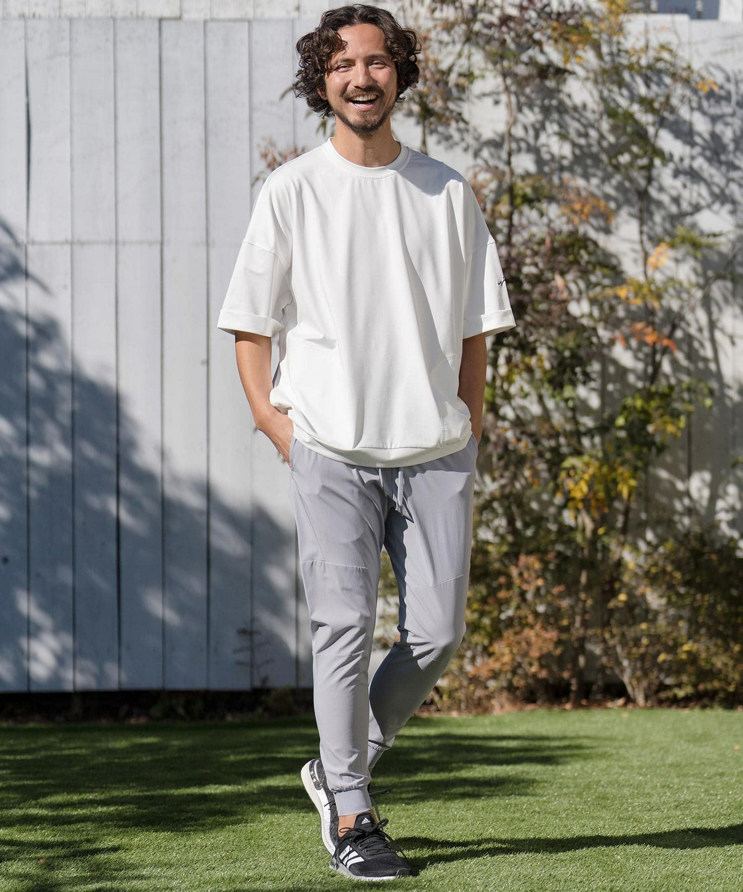 ストレッチ素材 ジョガーパンツ ライトグレー ストレッチ素材 ジョガーパンツ ライトグレー 楽天市場】ジョガー