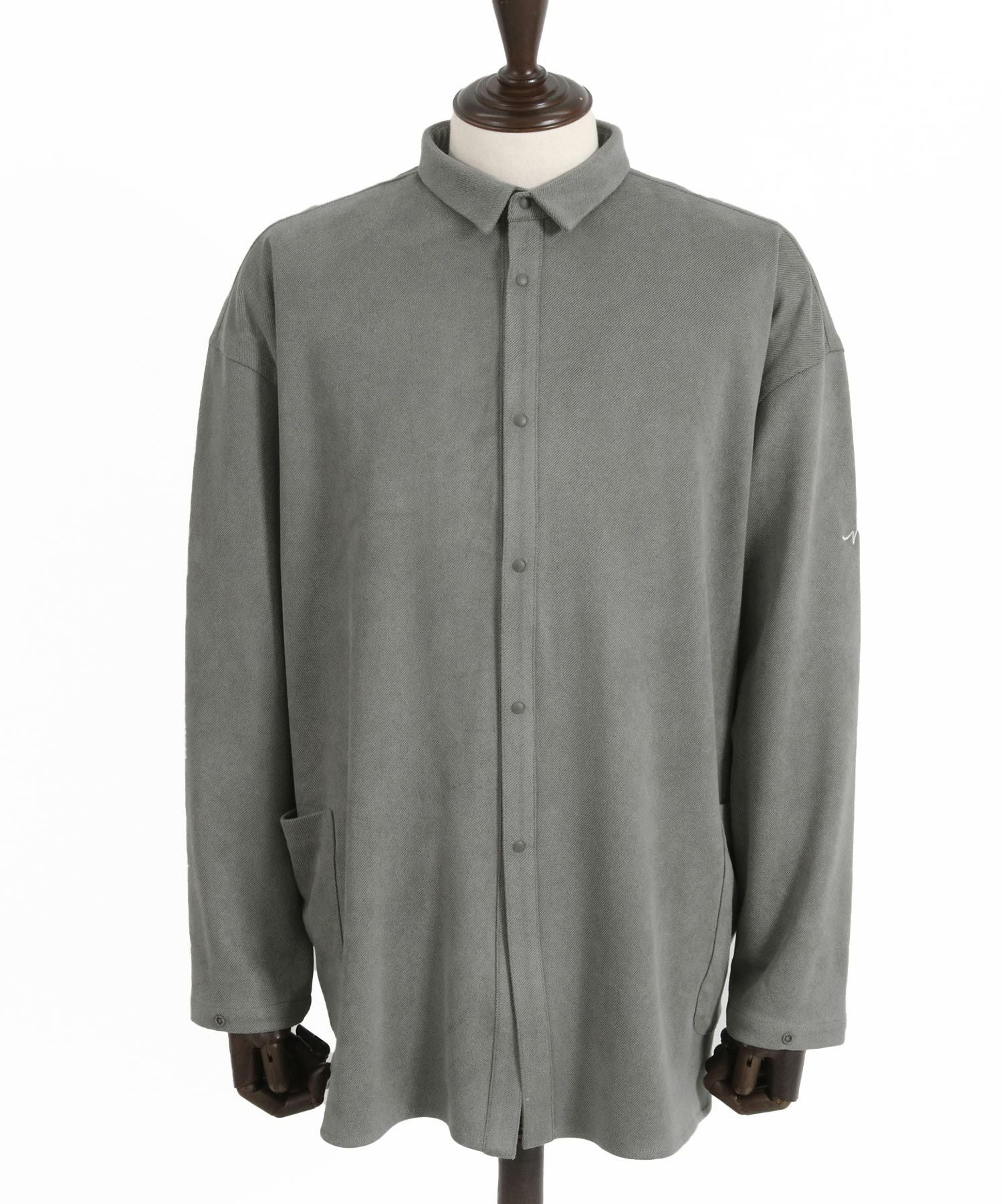 DIESEL ソフトレザーシャツスエード ジャケット グレー DIESEL ソフトレザーシャツスエード ジャケット グレー - メルカリ