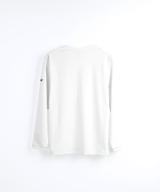プリント長袖Tシャツ(ジオメトリック/イルカ)