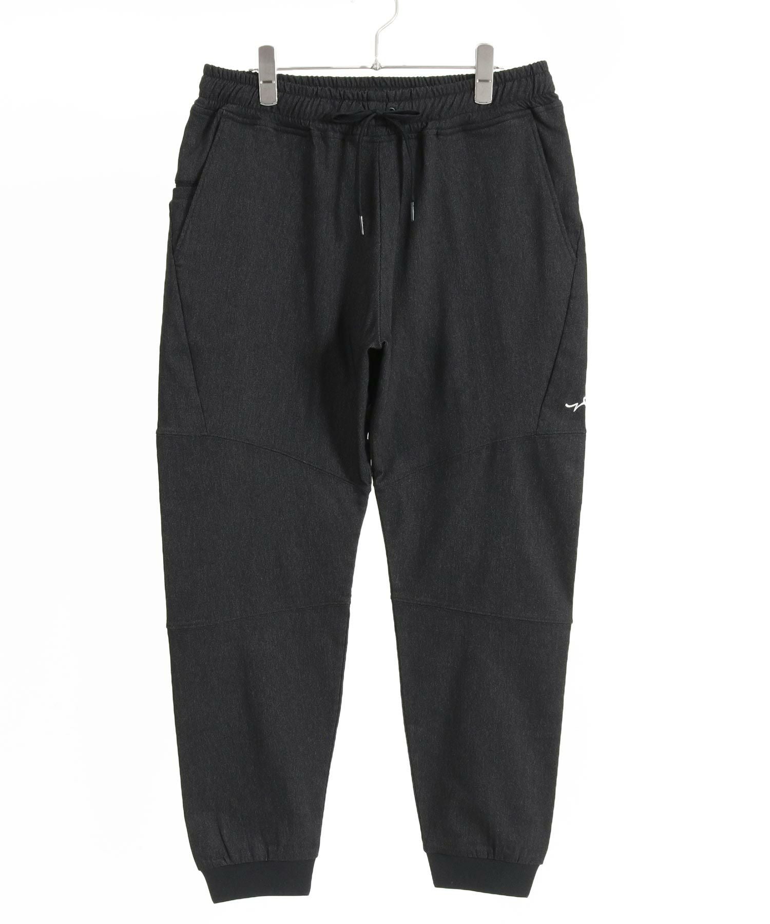 ストレッチデニム/ジョガーパンツ(裏起毛)