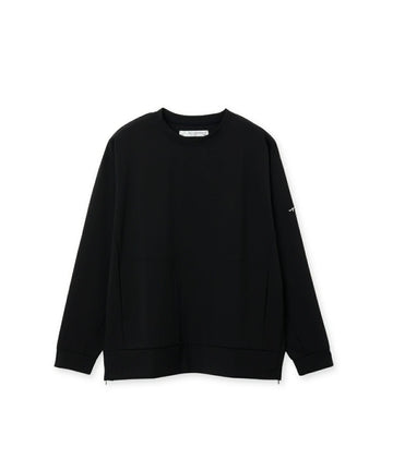 ノビル360°/ZIPスリット長袖プルオーバー