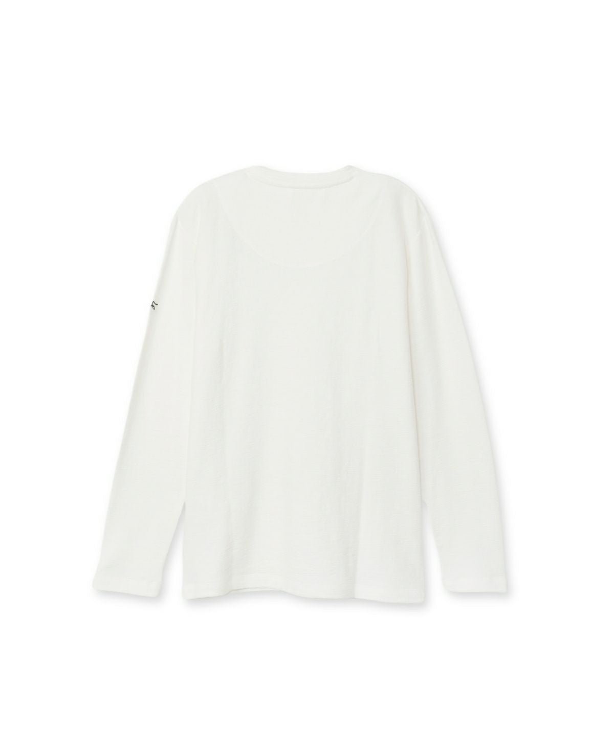 メランジ/Vネック長袖Tシャツ