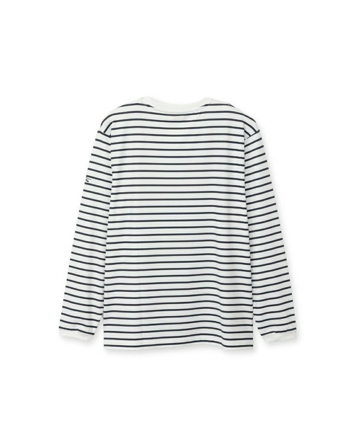 プリント長袖Tシャツ(ボーダー)